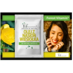 FOREST VITAMIN Olej z Nasion Wiesiołka 500mg60 kaps