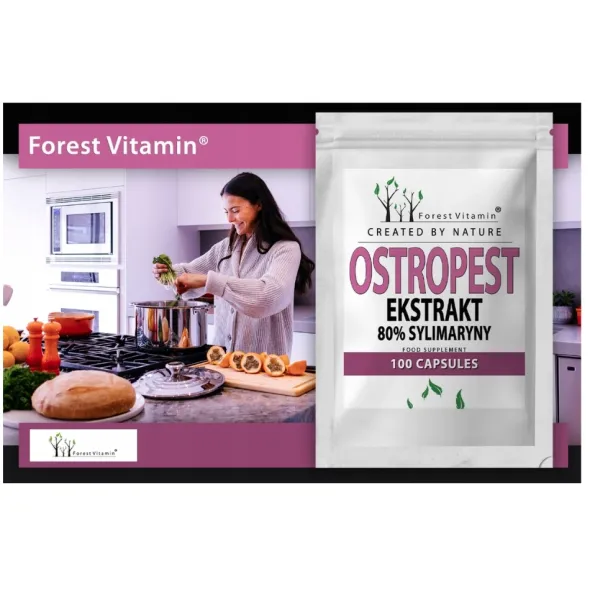 FOREST VITAMIN Ostropest Plamisty 250mg 100 kaps