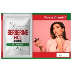 FOREST VITAMIN Siarczan Berberyny 400 mg 60 kaps