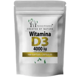 FOREST VITAMIN Witamina D3 4000iu 100 kaps