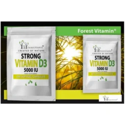 FOREST VITAMIN Witamina D3 5000IU z Oliwą z Oliwek 250 kaps