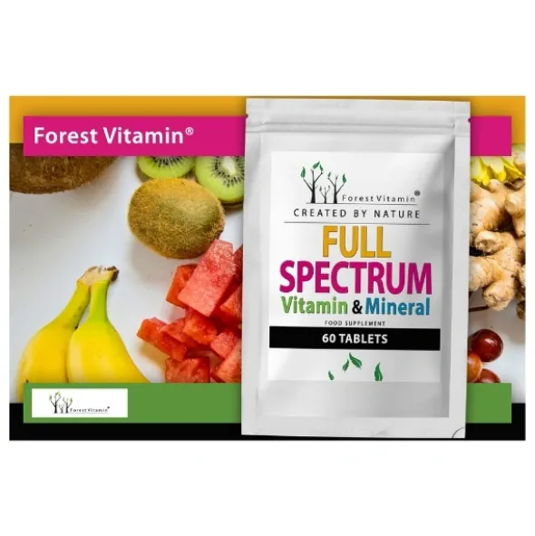 FOREST VITAMIN Witaminy i Minerały Full Spectrum 60 tabs