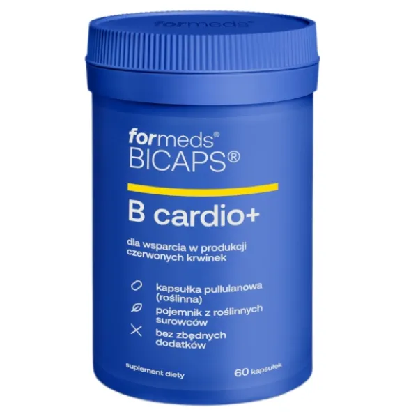 FORMEDS Bicaps B Cardio + Witamina B6 60 kaps