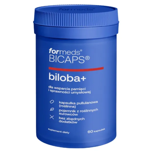 FORMEDS BICAPS BILOBA+ 60 kaps