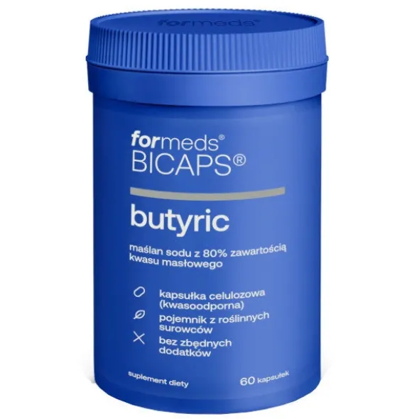 FORMEDS BICAPS BUTYRIC Maślan Sodu 60 kaps