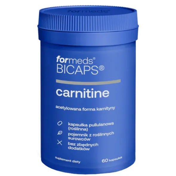 FORMEDS BICAPS CARNITINE N-acetyl L-karnityna 550mg 60 kaps