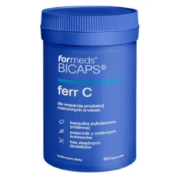 FORMEDS BICAPS FERR C Żelazo + Witamina C 60 kaps