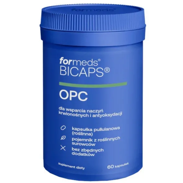 FORMEDS BICAPS OPC Ekstrakt z Pestek Winogron 60 kaps