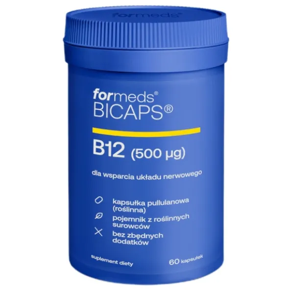 FORMEDS BICAPS Witamina B12 Metylokobalamina 500mcg 60 kaps