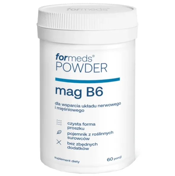 FORMEDS F-MAG B6 Cytrynian Magnezu 850mg 51g/60 porcji