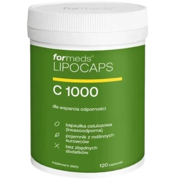 FORMEDS LIPOCAPS C 1000 Liposomalna Witamina C 120 kaps