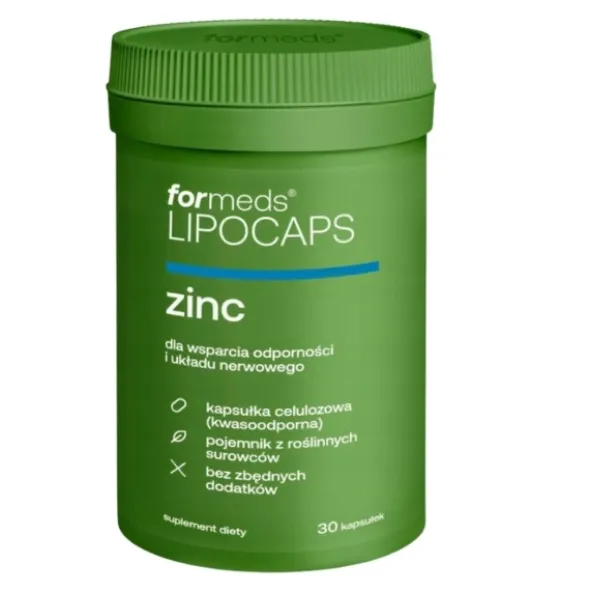 FORMEDS LIPOCAPS Zinc 30 kaps