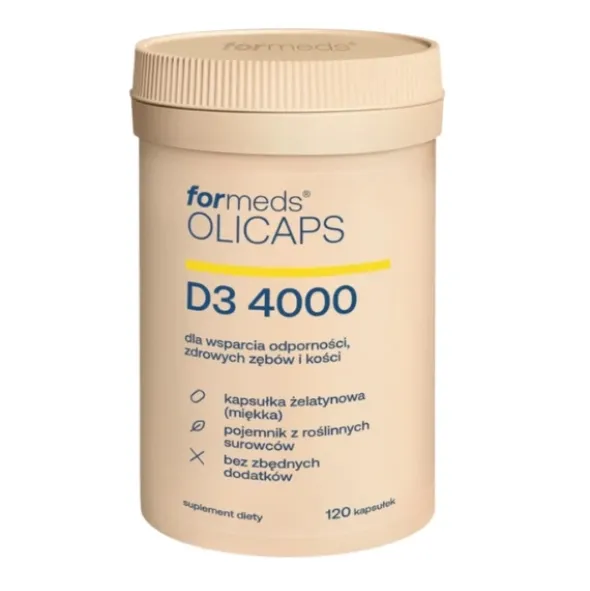 FORMEDS Olicaps Witamina D3 4000 120 kaps