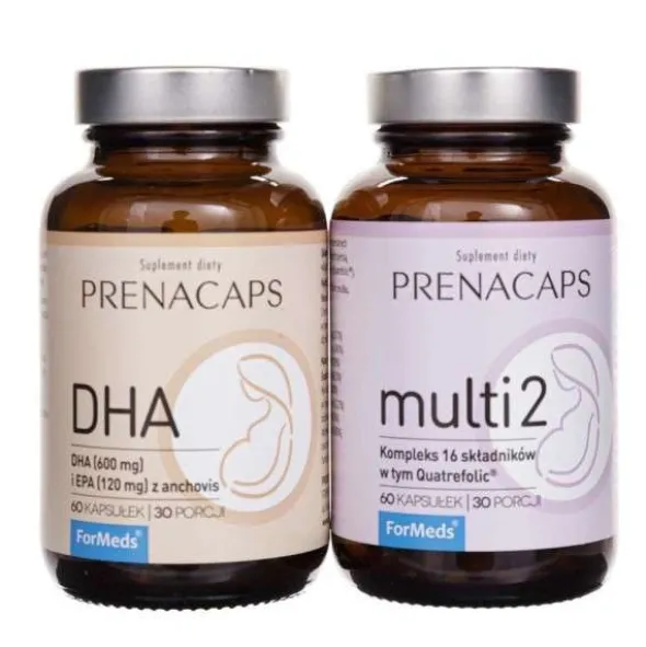 FORMEDS PRENACAPS MULTI 2 + DHA 60 + 60 kaps