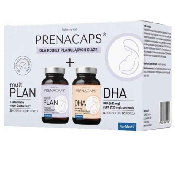 FORMEDS PRENACAPS MultiPlan + DHA 60+30 kaps