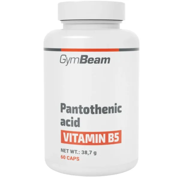 GYMBEAM Kwas Pantotenowy (Witamina B5) 60 kaps