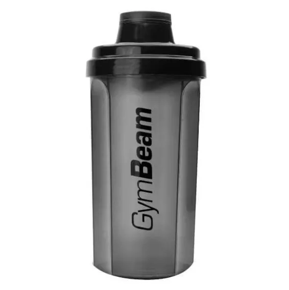 GYMBEAM Shaker Transparent Black 700 ml