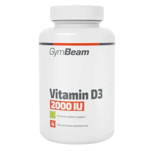 GYMBEAM Witamina D3 2000 IU 120 kaps