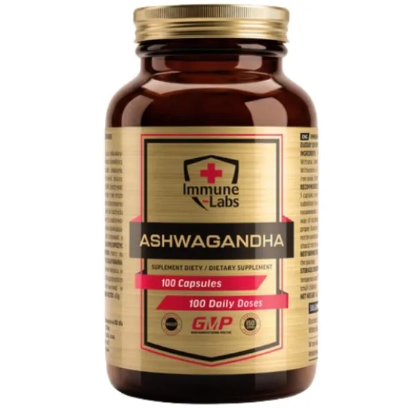 IMMUNE LABS Ashwagandha 143 mg 100 kaps