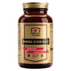 IMMUNE LABS Omega 3 D3+K2+E 60 kaps