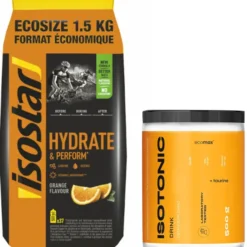ISOSTAR Koncentrat 1500 g +ECOMAX Isotonic Drink 500 g