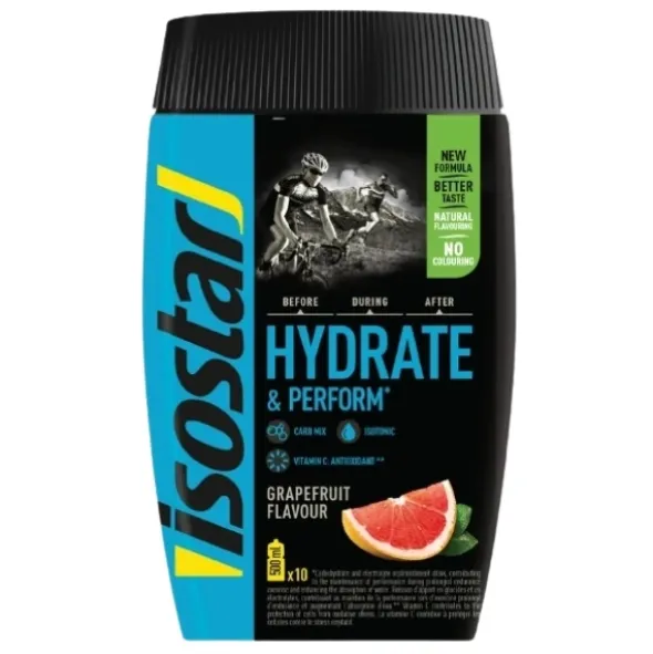 ISOSTAR KONCENTRAT 400g NAPÓJ IZOTONICZNY + ISOTONIC DRINK + 2x BATONY