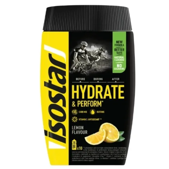 ISOSTAR KONCENTRAT 400g NAPÓJ IZOTONICZNY + ISOTONIC DRINK + 2x BATONY