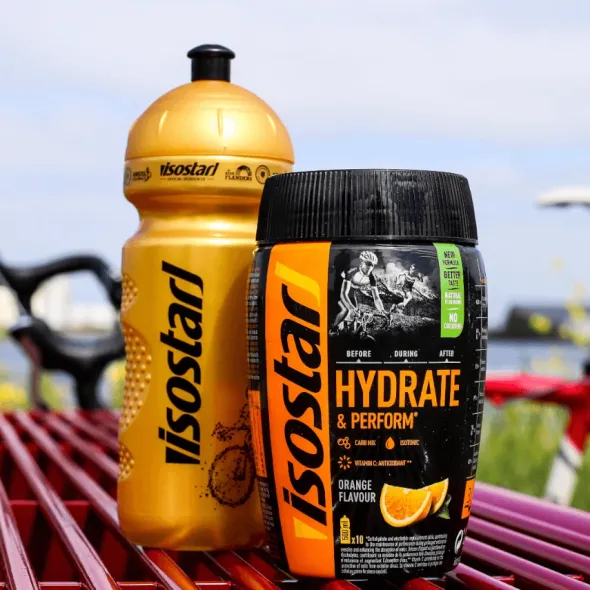 ISOSTAR Koncentrat 400 g + nowmax® Isotonic Drink 25 g + 2x ISOSTAR Baton Wysokobiałkowy 30% 55 g