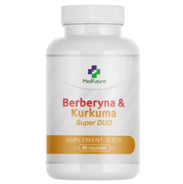 MEDFUTURE Berberyna + Kurkuma Super DUO 60 kaps