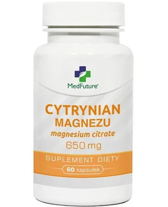 MEDFUTURE Cytrynian Magnezu 60 kaps
