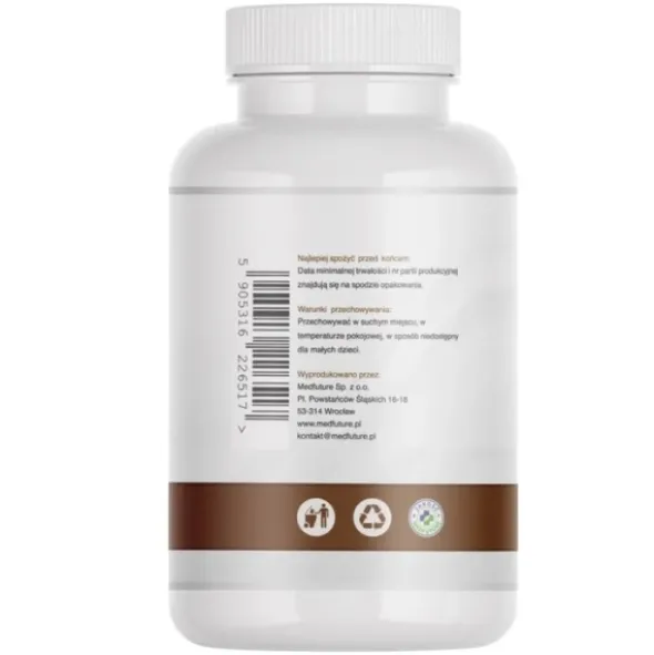 MEDFUTURE Czarny Czosnek 400 mg 60 kaps
