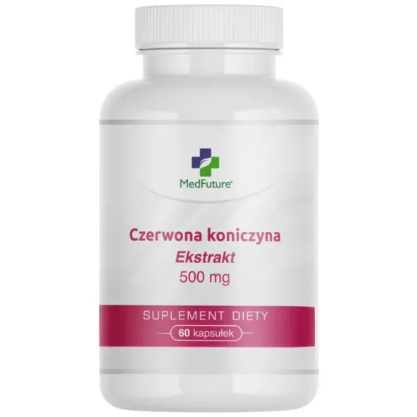 MEDFUTURE Czerwona Koniczyna Ekstrakt 500 mg 60 kaps