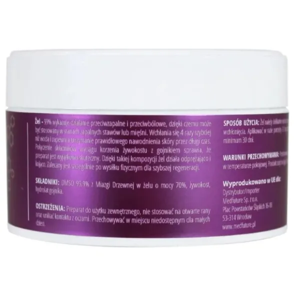 MEDFUTURE Żel DMSO Flex Żywokost Gojnik 150 ml
