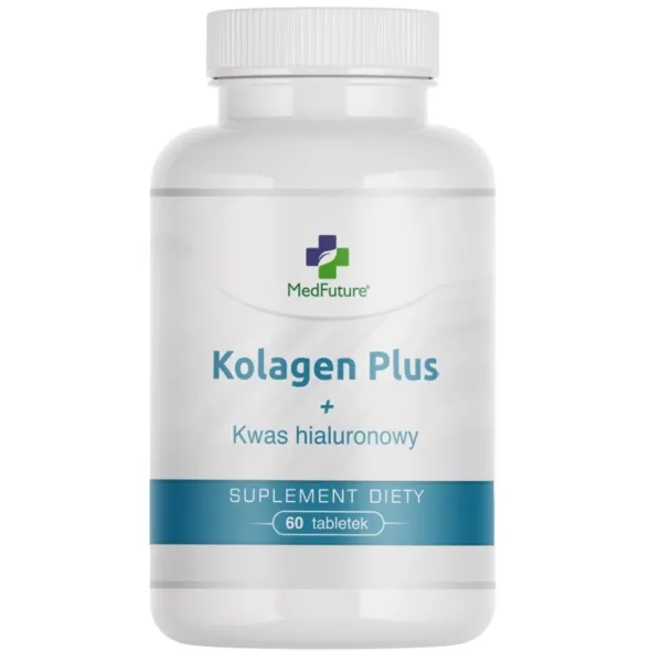 MEDFUTURE Kolagen Plus + Kwas Hialuronowy 60 tab