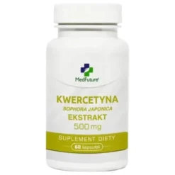 MEDFUTURE Kwercetyna Ekstrakt 500mg 60 kaps