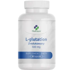 MEDFUTURE L-Glutation Zredukowany 500 mg 60 kaps