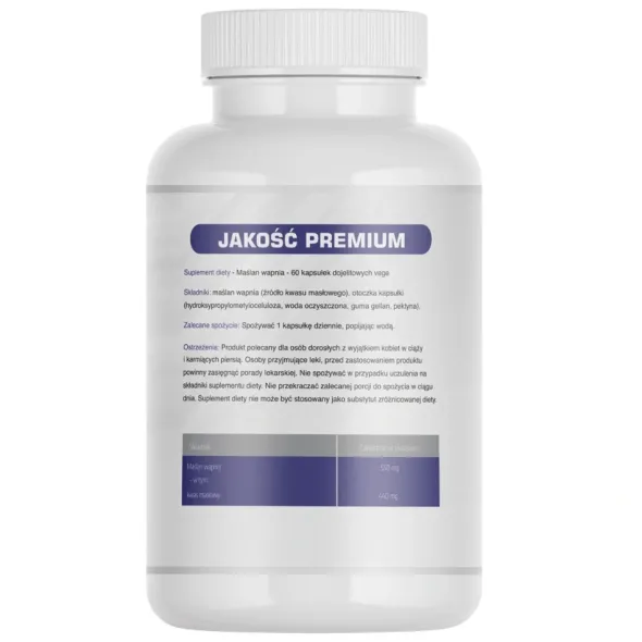 MEDFUTURE Maślan Wapnia 550 mg 60 kaps