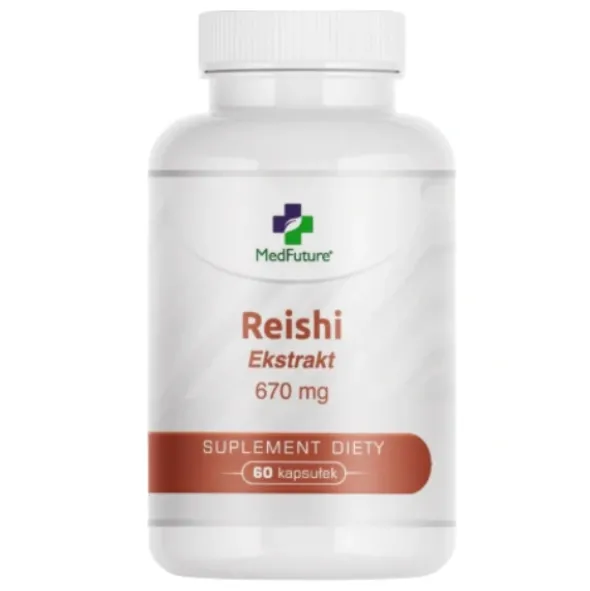 MEDFUTURE Reishi 670 mg 60 kaps