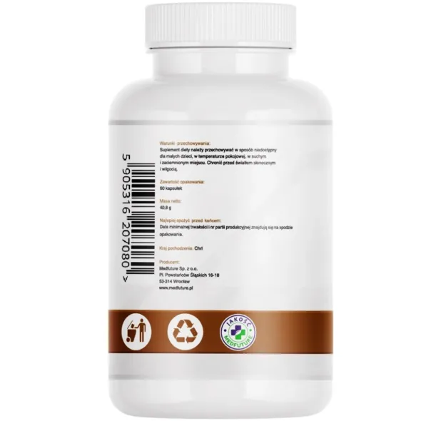 MEDFUTURE Shiitake 670 mg 60 kaps