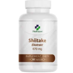 MEDFUTURE Shiitake 670 mg 60 kaps