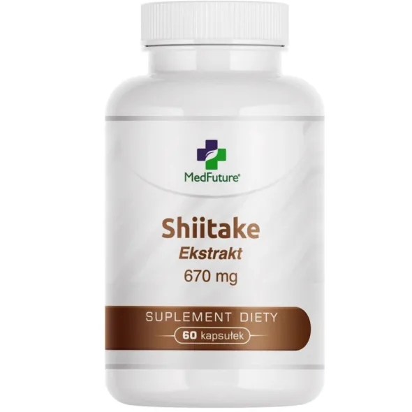 MEDFUTURE Shiitake 670 mg 60 kaps