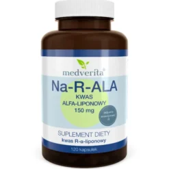 MEDVERITA ALA 150mg (Na-R-ALA) 120 kaps