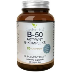 MEDVERITA B-50 aktywny B-kompleks 60 kaps