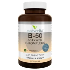 MEDVERITA B-50 aktywny B-kompleks 120 kaps