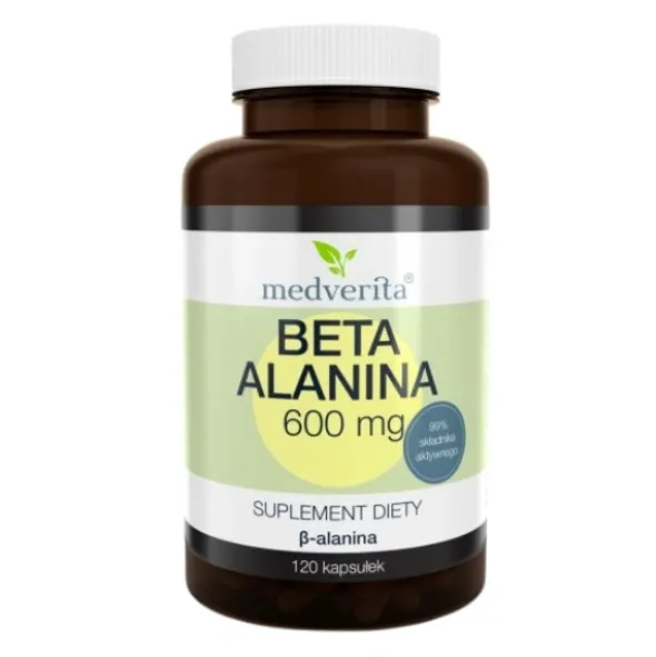 MEDVERITA Beta Alanina 600 mg 120 kaps