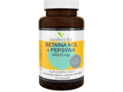 MEDVERITA Betaina + Pepsyna 60 kaps