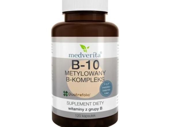 MEDVERITA B-10 metylowany B-kompleks 120 kaps