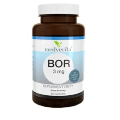 MEDVERITA Bor 3 mg Kwas Borowy 60 kaps