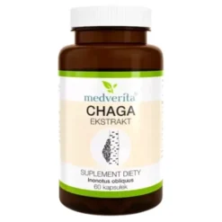 MEDVERITA CHAGA Ekstrakt 400mg 60 kaps