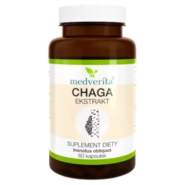 MEDVERITA CHAGA Ekstrakt 400mg 60 kaps